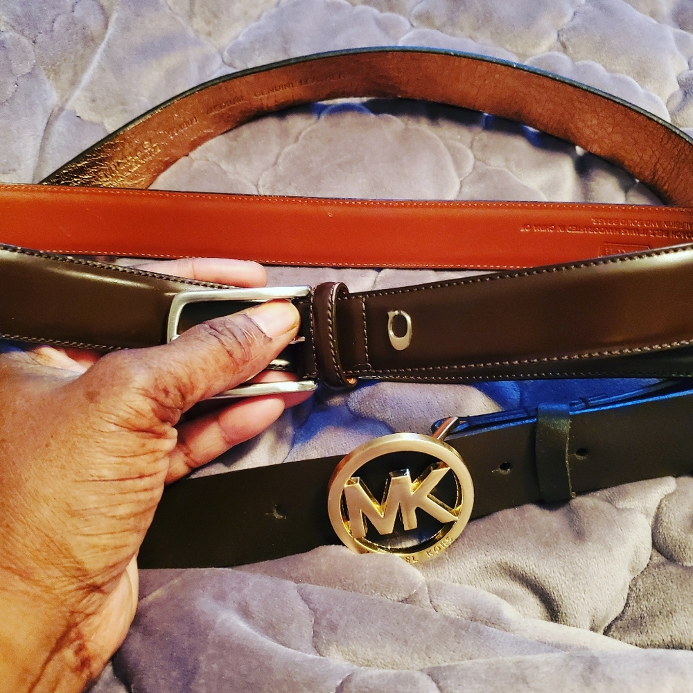 Belts Women Michael Kors and Men Coach size 32